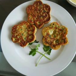 牛奶芹菜鸡蛋饼的做法[图]