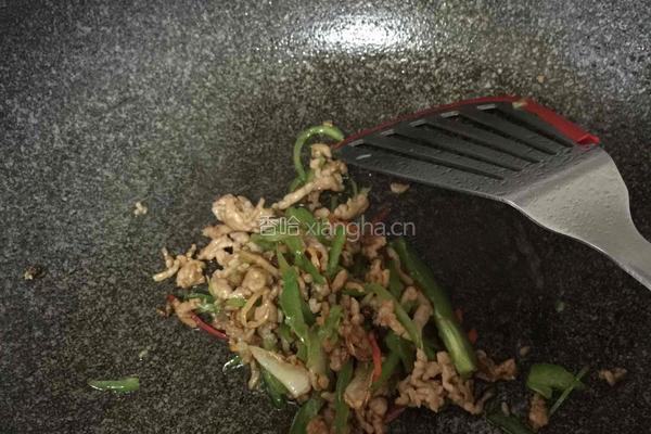 青椒肉丝面的做法图解5