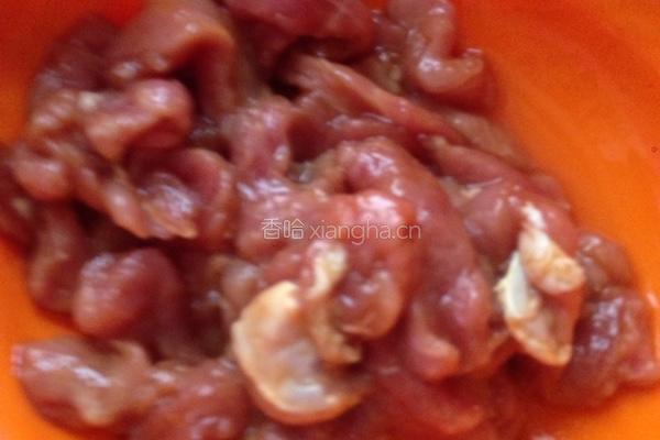 肉丝豇豆角的做法图解5