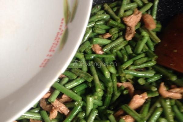肉丝豇豆角的做法图解14
