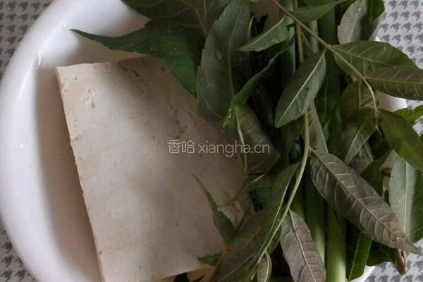 凉拌香椿芽的做法图解1