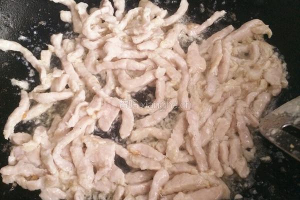 枸杞肉丝的做法图解3