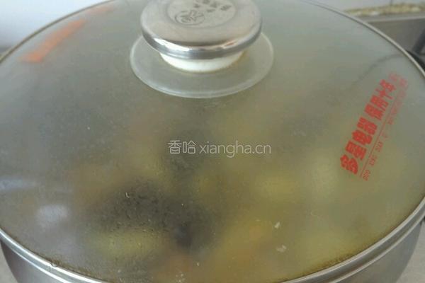 土豆炖茄子的做法图解4
