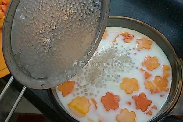 木瓜椰汁西米露的做法图解18