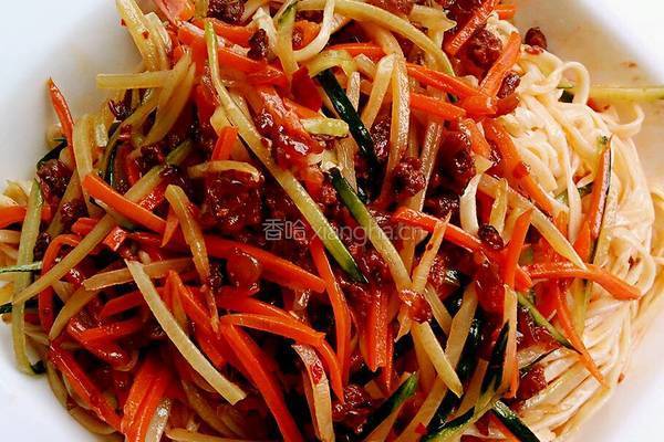 手工杂酱面的做法图解13