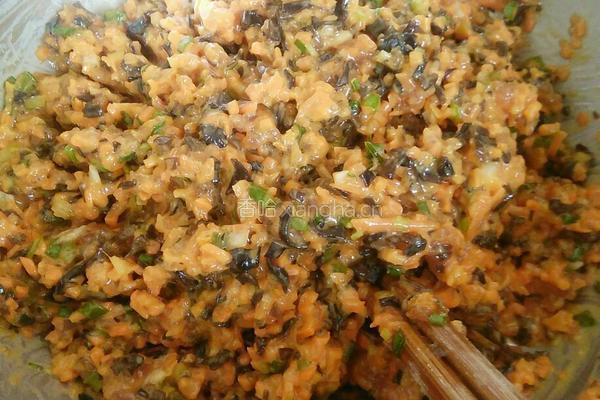 胡萝卜木耳馅饺子的做法图解10
