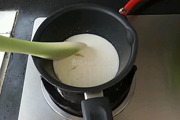芒果牛奶布丁的做法图解7