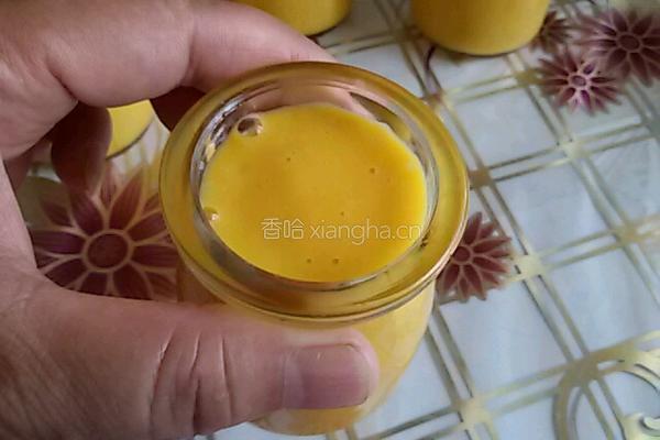 芒果牛奶布丁的做法图解12