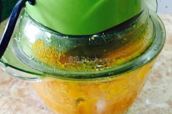 芒果牛奶汁的做法图解4