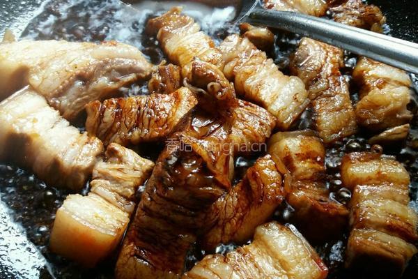 竹笋烧肉的做法图解5