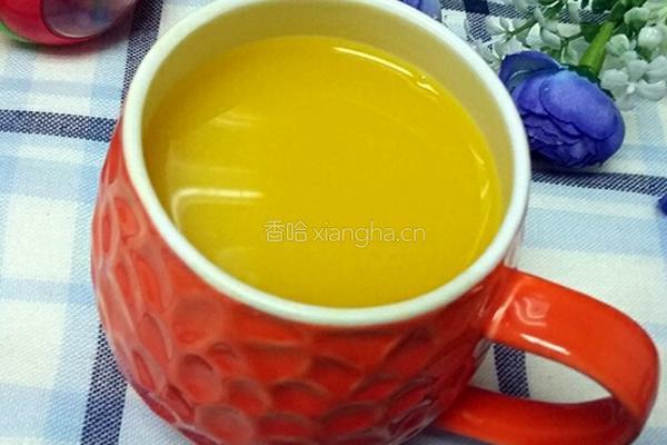 南瓜玉米汁的做法图解6