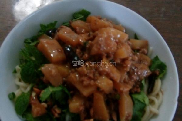 凉拌素面的做法图解3