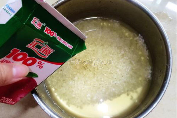 苹果粥的做法图解3