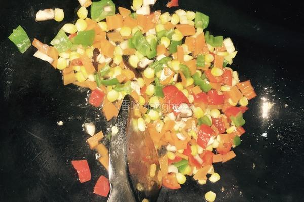 什锦菠萝饭的做法图解7