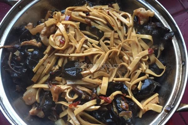 干锅茶树菇的做法图解5
