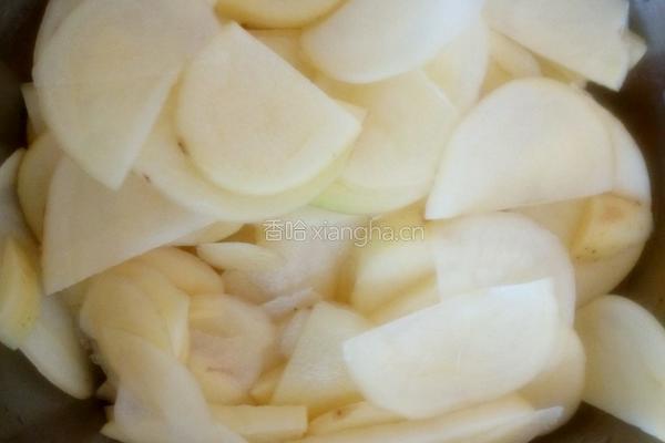青椒土豆片（甜面酱）的做法图解3