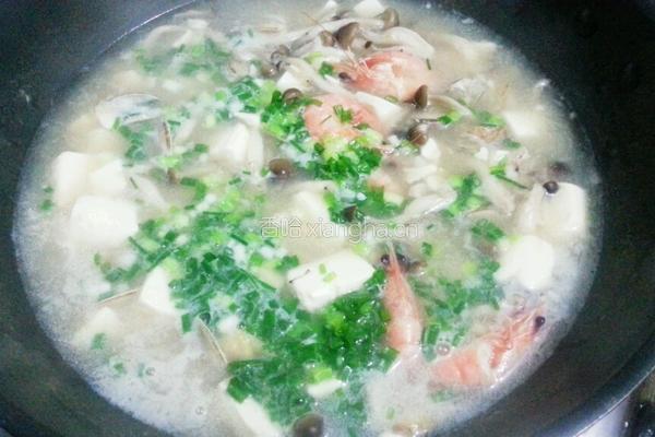 三鲜豆腐羹的做法图解10