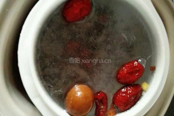 小熊电炖锅系列之桂圆红枣八宝粥的做法图解3