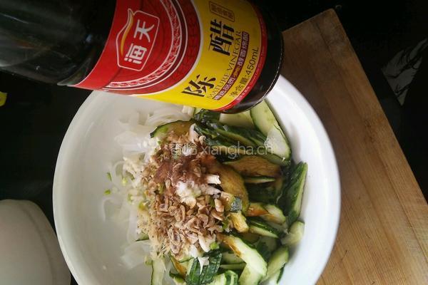 青瓜拌凉皮的做法图解8