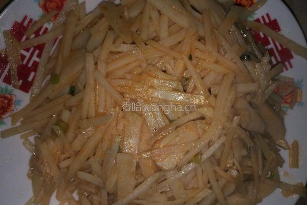 干煸土豆丝的做法图解5