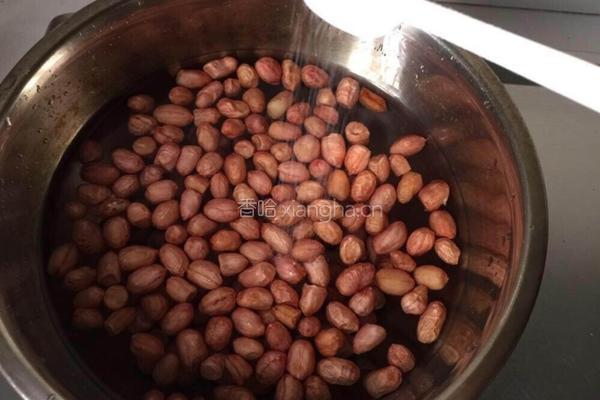 水煮五香花生米的做法图解4