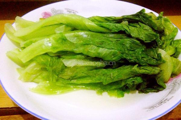耗油生菜的做法图解2