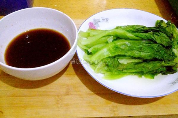 耗油生菜的做法图解3