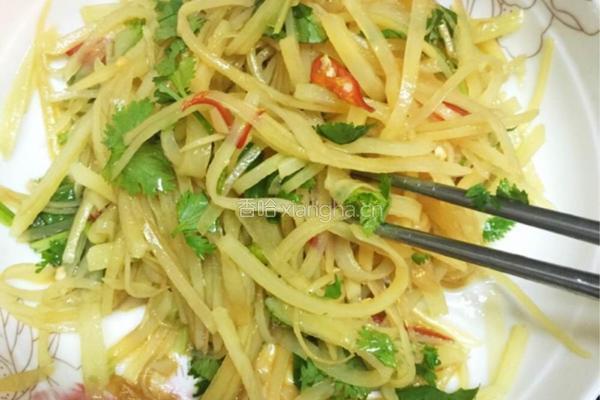 凉拌土豆丝的做法图解8