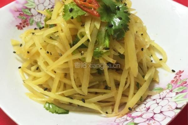 凉拌土豆丝的做法图解9