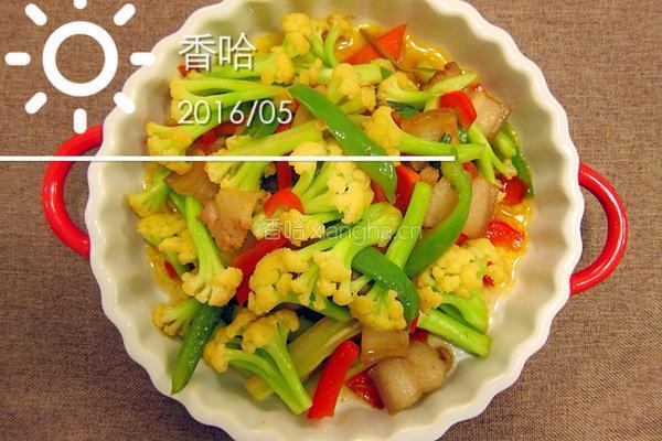 花菜炒肉的做法图解13