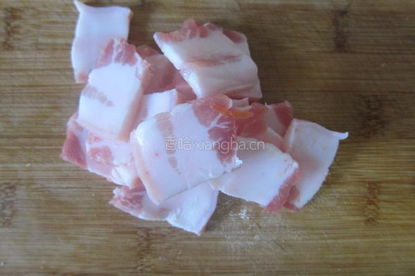 花菜炒肉的做法图解6