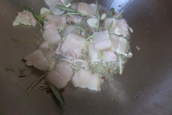 花菜炒肉的做法图解8