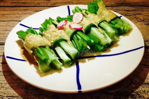 麻酱油麦菜