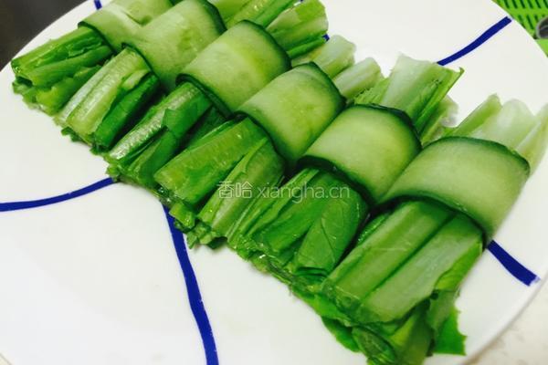 麻酱油麦菜的做法图解5