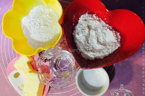 叶形酥的做法图解1