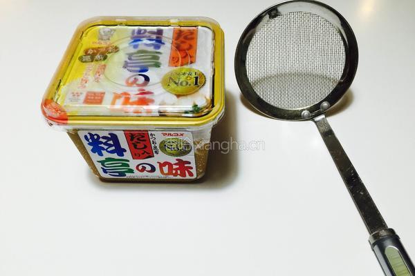 日式味噌汤的做法图解3