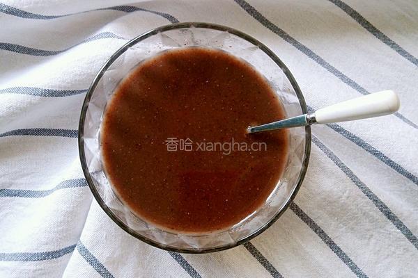 黑米芝麻糊