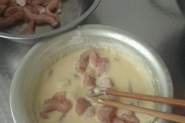 干炸香酥里脊的做法图解4