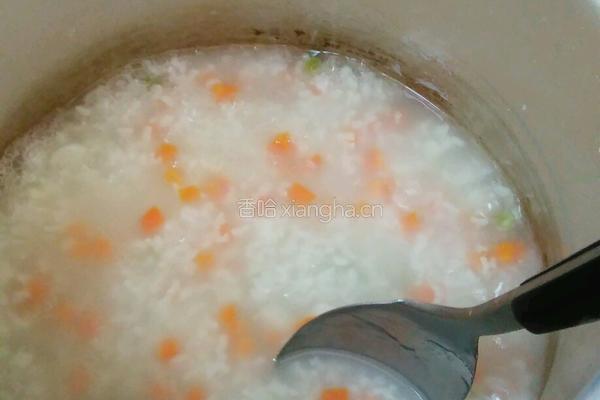 蔬菜虾仁粥的做法图解8