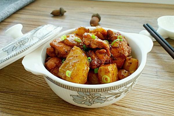 红烧土豆鸡块的做法图解10