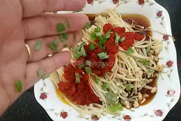 蒸金针菇的做法图解7