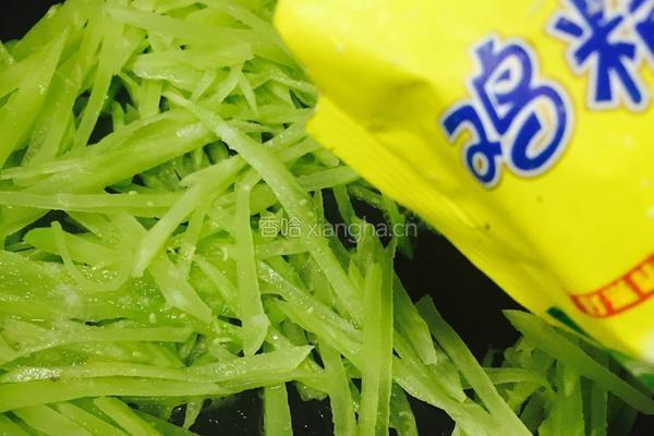 清炒莴苣的做法图解7