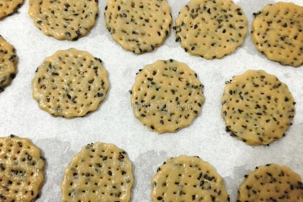 芝麻消化饼干的做法图解3