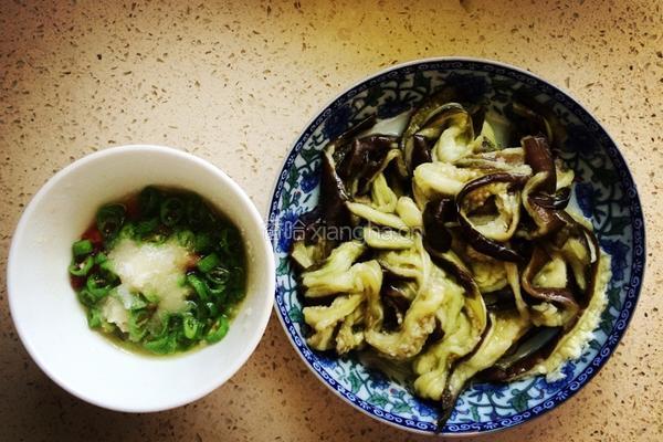 凉拌茄子的做法图解2