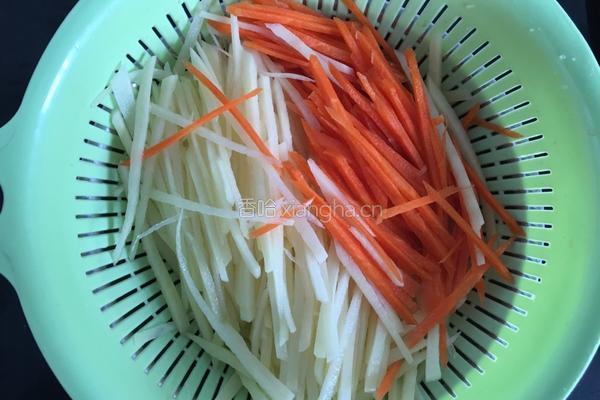土豆丝煎饼的做法图解9