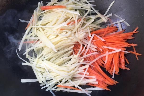 土豆丝煎饼的做法图解11