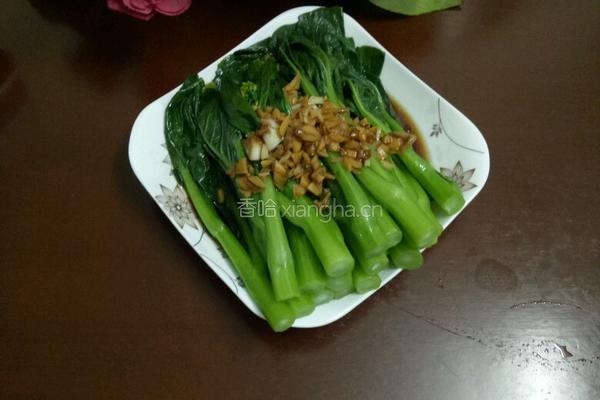 白灼广东菜心的做法图解9