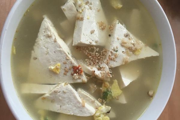 鸡蛋豆腐汤的做法图解10