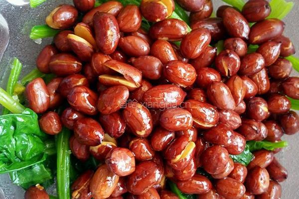陈醋菠菜花生米的做法图解12