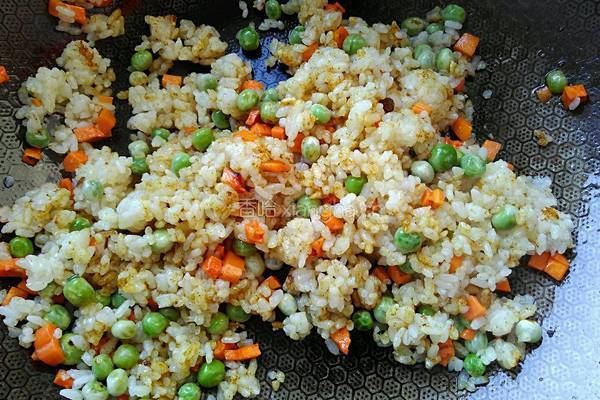 咖喱蛋炒饭的做法图解15